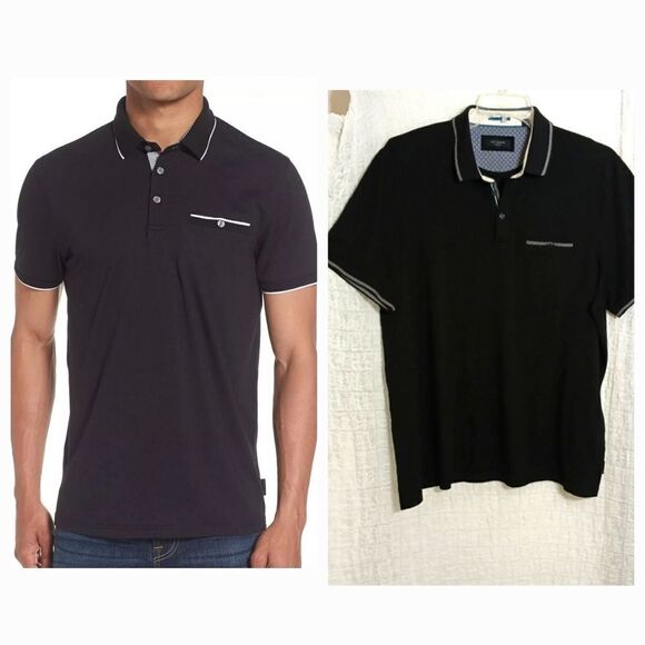 Ted Baker Other - Ted Baker London Derry Pocket Polo Shirt Men's Size 6